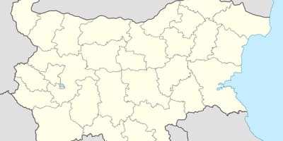Карта Бугарске картица вецтор 