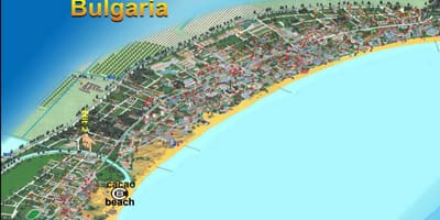 Карта калијакра Бугарска