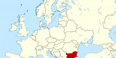 Карта Бугарске