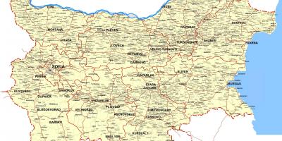 Бугарска мапа земље